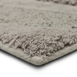 Asymmetrical Cotton Bath Mat, 34 In.-Kirkland's Home Sale