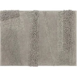 Asymmetrical Cotton Bath Mat, 45 In.-Kirkland's Home Cheap