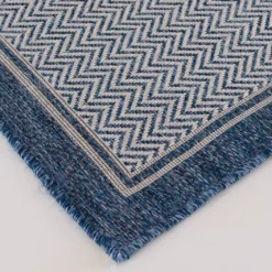 Auckland Chevron Outdoor Area Rug, 6X9-Kirkland's Home Sale