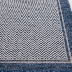 Auckland Chevron Outdoor Area Rug, 5X7-Kirkland's Home Store