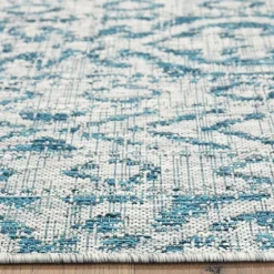 Azure Terrace Sun Shower Outdoor Area Rug, 5X8-Kirkland's Home Cheap