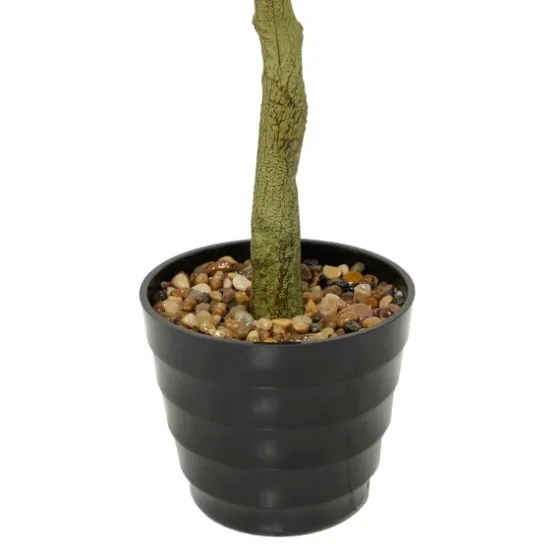 Banyan Tree In Ribbed Rock Planter-Kirkland's Home Shop