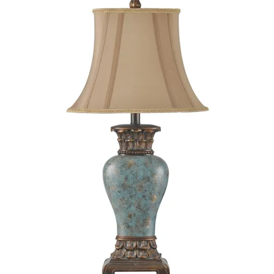 Barbados Blue Traditional Table Lamp-Kirkland's Home Online