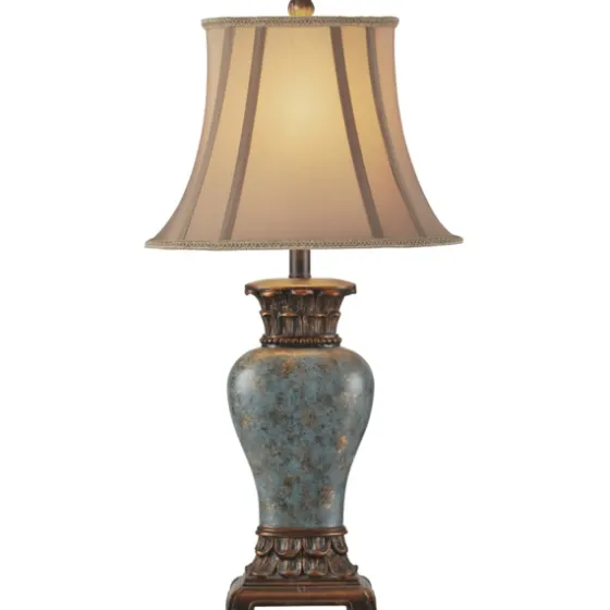 Barbados Blue Traditional Table Lamp-Kirkland's Home Online