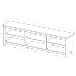 Barnwood Tv Stand, 70 In.-Kirkland's Home Discount