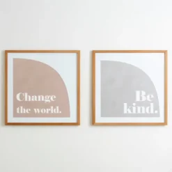 Be Kind Framed Wall Plaque-Kirkland's Home Discount