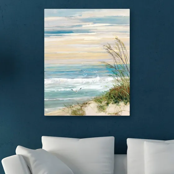 Beach At Dusk Canvas Art Print, 24X30 In.-Kirkland's Home Discount