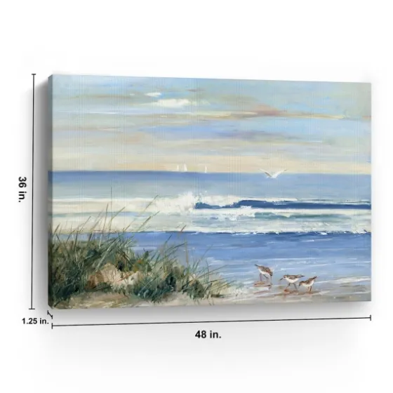 Beach Combers Giclee Canvas Art Print, 48X36 In.-Kirkland's Home Cheap
