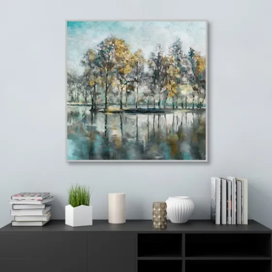 Beckoning Tree Grove Framed Canvas Art-Kirkland's Home Sale