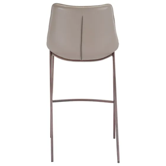 Beige & Brown Faux Leather 2-Pc. Bar Stool Set-Kirkland's Home Flash Sale