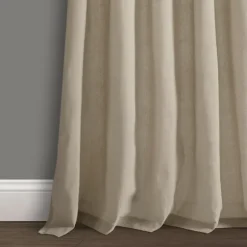 Beige Burlap Knotted Curtain Panel Set, 108 In.-Kirkland's Home Cheap