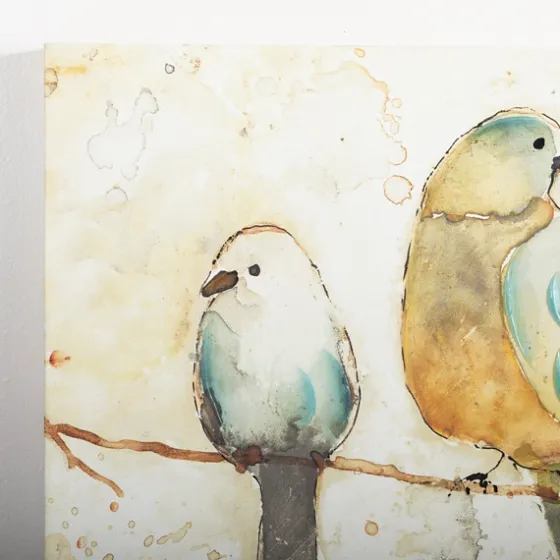 Birds On Wire Canvas Art Print-Kirkland's Home Cheap