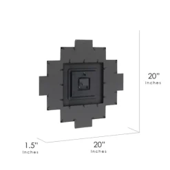 Black 12 Photo Frame Collage Clock-Kirkland's Home Cheap