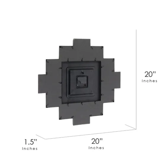 Black 12 Photo Frame Collage Clock-Kirkland's Home Cheap