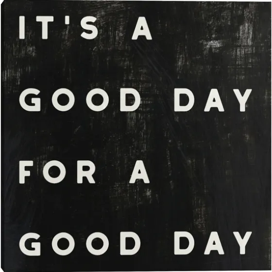 Black And White It'S A Good Day Canvas Art Print-Kirkland's Home Best Sale
