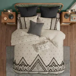 Black Diamond 3-Pc. Full/Queen Comforter Set-Kirkland's Home Clearance