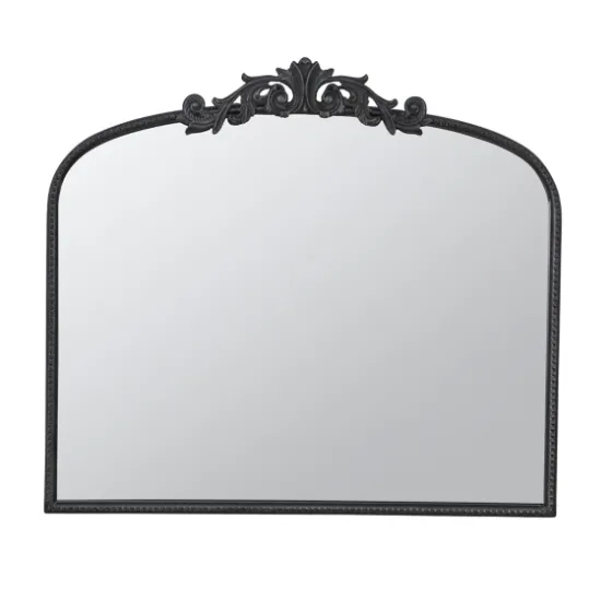 Black Floral Scroll Wall Mirror-Kirkland's Home Fashion