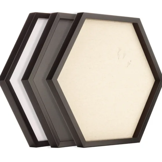 Black Hexagon Chalkboard 3-Pc. Wall Decoration Set-Kirkland's Home Online