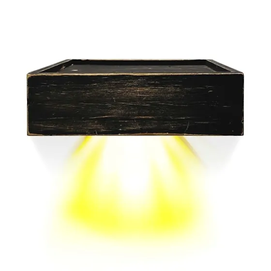 Black Led Floating Shelf With Remote, 10 In.-Kirkland's Home Online