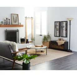 Black Metal Mesh Fireplace Screen-Kirkland's Home New