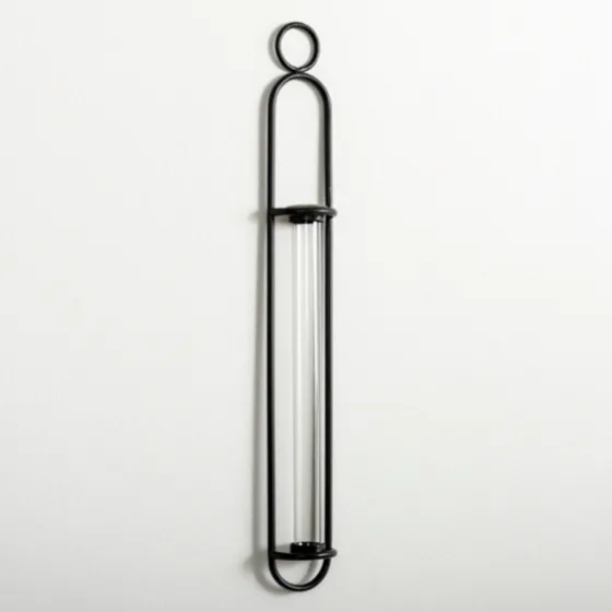 Black Singular Glass Wall Budvase-Kirkland's Home Store