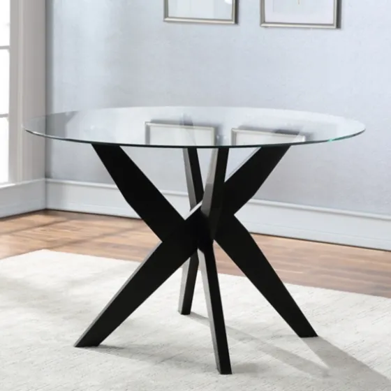 Black Wood Table And Gray Chair 5-Pc. Dining Set-Kirkland's Home Store