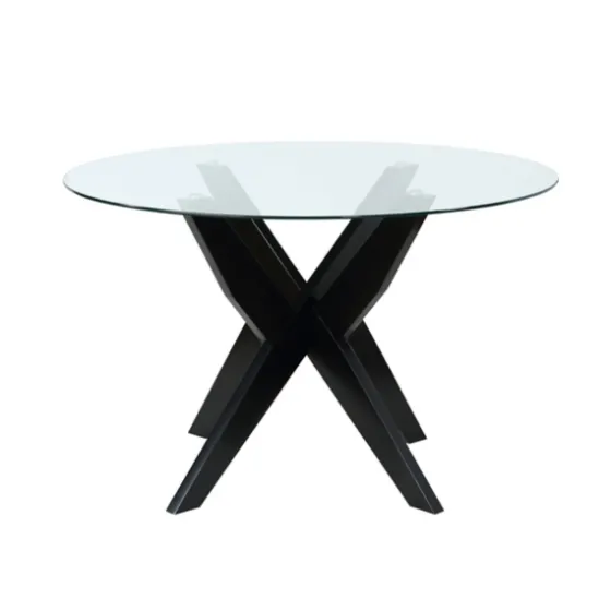 Black Wood Table And Gray Chair 5-Pc. Dining Set-Kirkland's Home Store