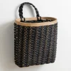 Black Woven Wall Pocket-Kirkland's Home Flash Sale