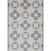 Blue And Gray Medallion Outdoor Area Rug, 6X9-Kirkland's Home Flash Sale