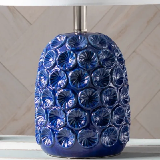Blue Ceramic Coastal Table Lamp-Kirkland's Home Hot