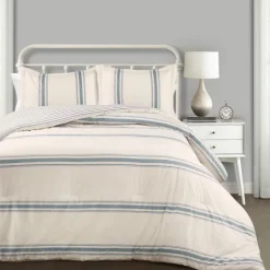 Blue Farmhouse 3-Pc. King Comforter Set-Kirkland's Home Best Sale