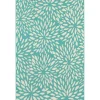 Blue Floral Burst Outdoor Area Rug, 5X7-Kirkland's Home Cheap