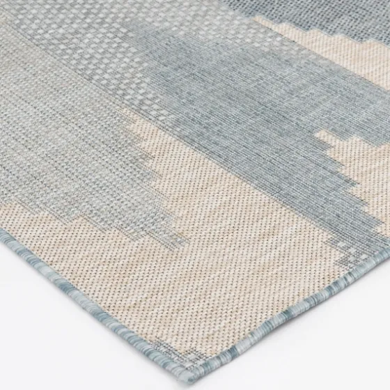 Blue Malibu Arrows Outdoor Area Rug, 7X9-Kirkland's Home Hot