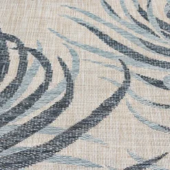 Blue Malibu Palms Outdoor Area Rug, 7X9-Kirkland's Home Flash Sale