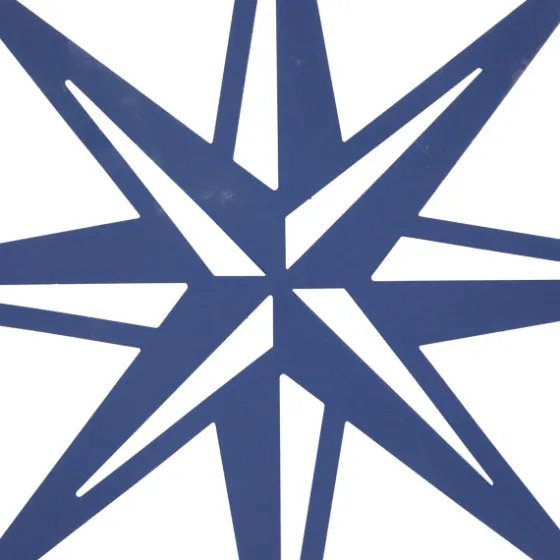 Blue Metal Layered Star Plates Wall Plaque-Kirkland's Home Outlet