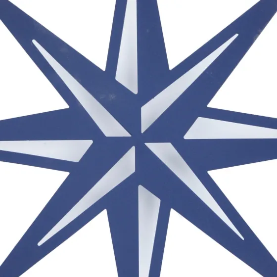 Blue Metal Layered Star Plates Wall Plaque-Kirkland's Home Outlet