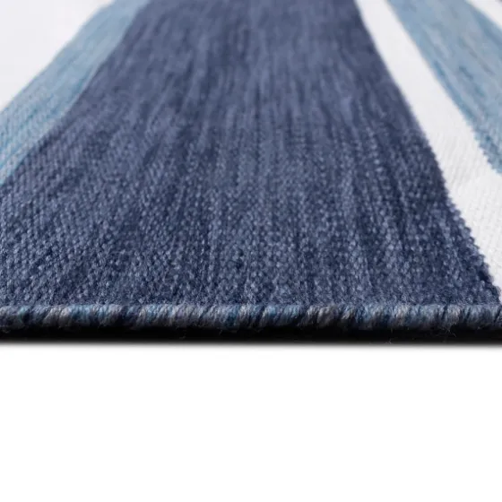 Blue Shades Striped Indoor/Outdoor Area Rug, 7X9-Kirkland's Home Hot