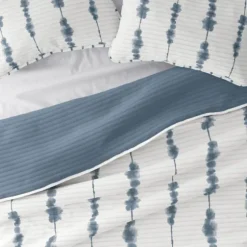 Blue Shibori Reversible 3-Pc. King Quilt Set-Kirkland's Home Online