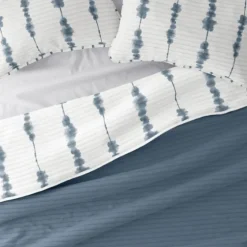 Blue Shibori Reversible 3-Pc. King Quilt Set-Kirkland's Home Online