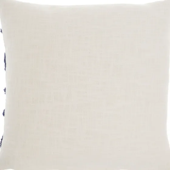 Blue Tufted Xoxo Cotton Throw Pillow-Kirkland's Home Hot