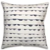 Blue Watercolor Dot Chain Pattern Pillow-Kirkland's Home Clearance