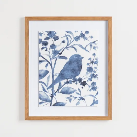 Bluebird On Branch I Framed Art Print-Kirkland's Home Best