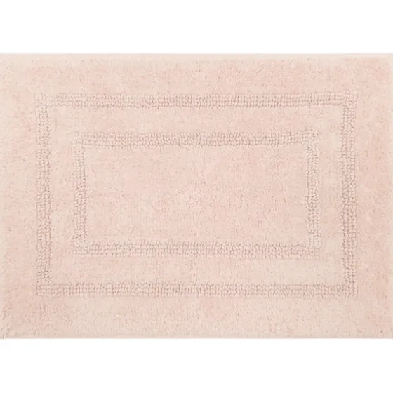 Blush Reversible Cotton Bath Mat, 34 In.-Kirkland's Home Flash Sale
