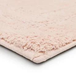 Blush Reversible Cotton Bath Mat, 34 In.-Kirkland's Home Flash Sale