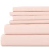 Blush Ultra Soft 6-Pc. Full Sheet Set-Kirkland's Home Cheap