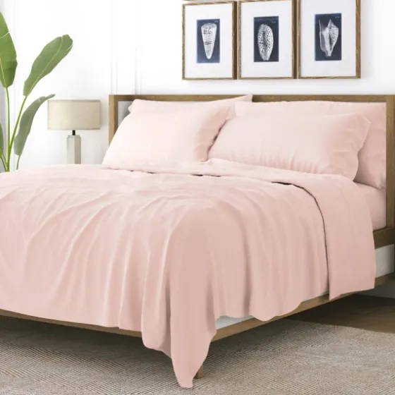 Blush Ultra Soft 6-Pc. Full Sheet Set-Kirkland's Home Cheap