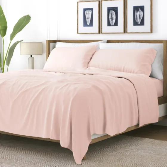 Blush Ultra Soft 3-Pc. Twin Sheet Set-Kirkland's Home Hot