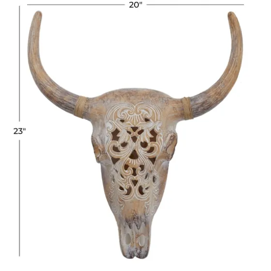 Bohemian Bull Wall Plaque-Kirkland's Home Best Sale