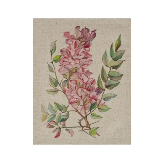 Botanical Linen Art Prints, Set Of 3-Kirkland's Home Clearance