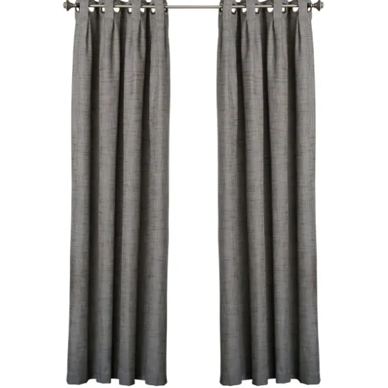 Box Pleated Single Curtain Panel, 84 In.-Kirkland's Home Fashion
